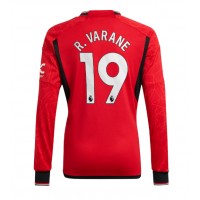 Manchester United Raphael Varane #19 Kotipaita 2023-24 Pitkähihainen